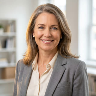 Sarah Coleman, presentada como directora financiera en Fuersoli Inversanza, en una imagen de perfil