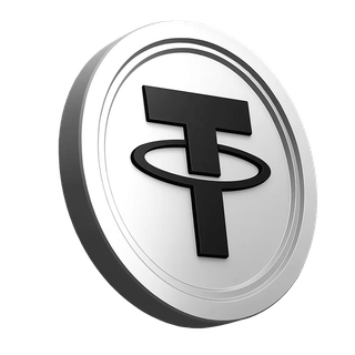En la sección de información de la plataforma, gráfico de la moneda Tether USDT